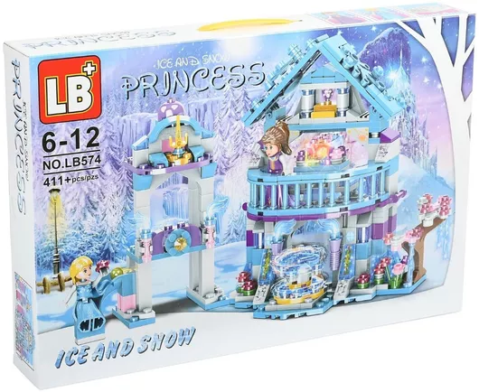 Τουβλάκι Martin Toys Princess για 6 - 12 Ετών 411τμχ.