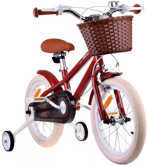 Παιδικό Ποδήλατο Royal Baby Macaron 16" Πόλης Κόκκινο