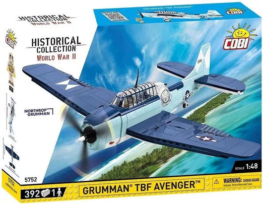 Τουβλάκι Cobi Historical Collection Wwii Grumman Tbf Avenger για 7+ Ετών 392τμχ
