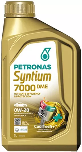 Λάδι Αυτοκινήτου Petronas Συνθετικό Syntium 7000 DME 0W-20 1lt