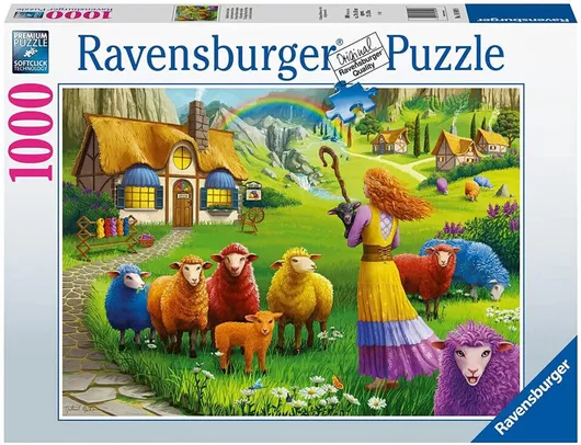 Puzzle The Happy Sheep Yarn 2D 1000 Κομμάτια