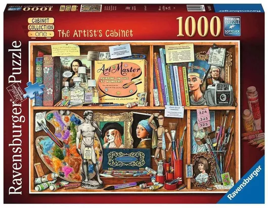 The Artist's Cabinet Puzzle 2D 1000 Κομμάτια