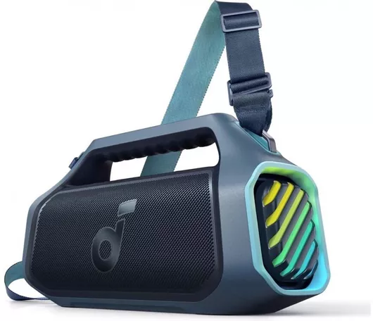 Anker Soundcore Boom 2 Plus Αδιάβροχο Ηχείο Bluetooth 140W με Διάρκεια Μπαταρίας έως 20 ώρες Explorer Blue
