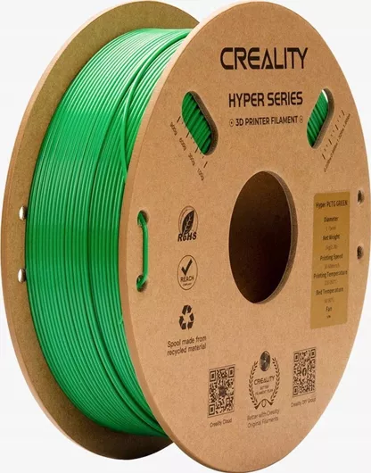3D Printer Filament Creality3D Hyper PETG 1.75mm 1kg Πράσινο