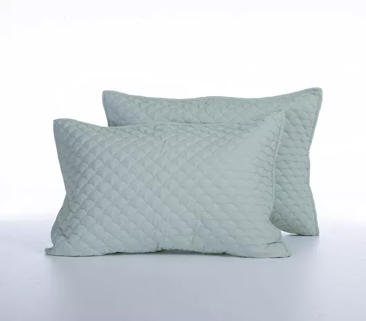 Σετ Μαξιλαροθήκες Nef-Nef Homeware Scofield με Φάσα 52x72cm Blue