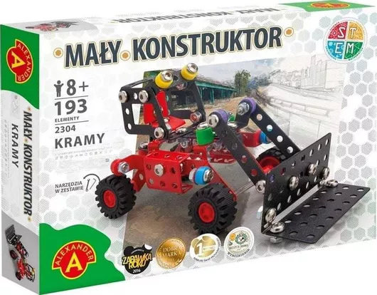 Τουβλάκι Alexander Toys Little builder - Stall 193τμχ για 8+ Ετών