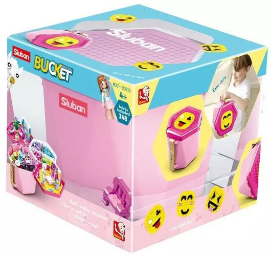 Τουβλάκι Sluban Bucket Bricks για 4+ Ετών 348τμχ.