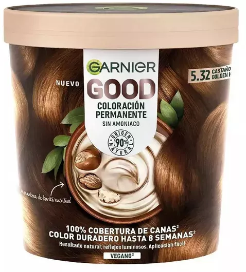 Garnier Permanent Βαφή Μαλλιών 5.32-καστανο 217ml