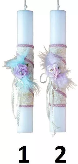 Λαμπαδα Χειροποιητη Place Λπ4803 Διαστασεις Ποσότητα Χρώμα