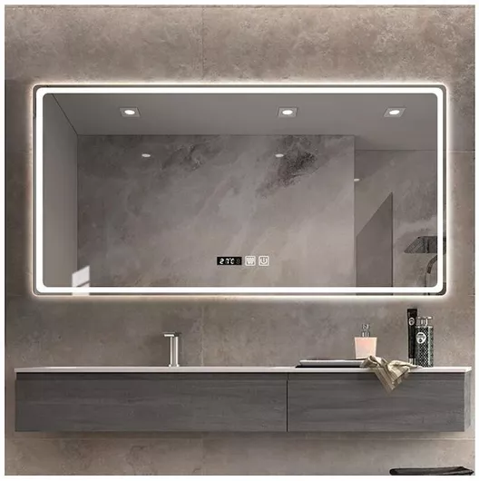 Καθρέπτης Μπάνιου Sparke Astral Ορθογώνιος Led 120x70cm