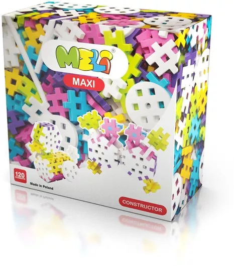 Τουβλάκι Meli Εκπαιδευτικά για 1+ Ετών 120τμχ.