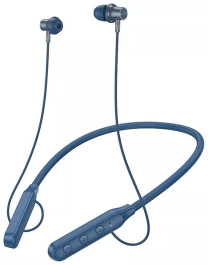 Hoco ES74 In-ear Bluetooth Handsfree Ακουστικά Μπλε