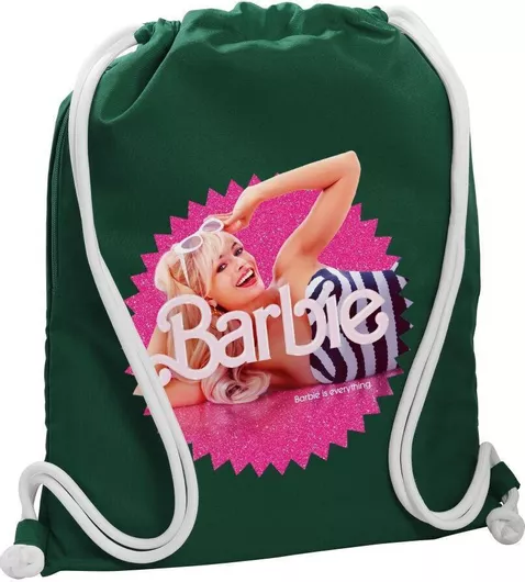 Παιδική Τσάντα Πλάτης Koupakoupa Barbie Is Everything 48x40cm Πράσινο