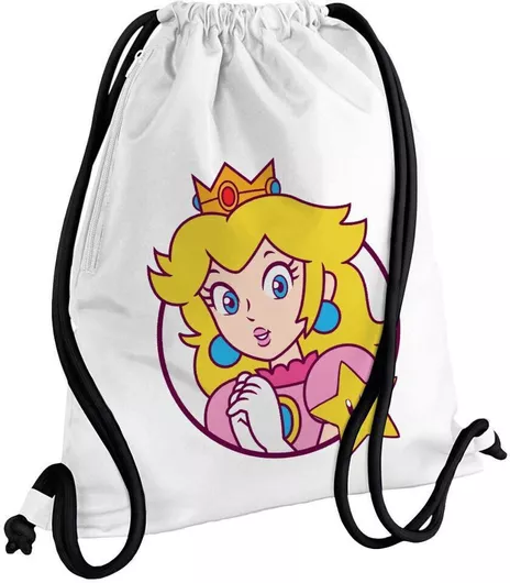 Παιδική Τσάντα Πλάτης Koupakoupa Princess Peach Λευκό 40cm