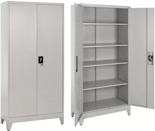 Ντουλάπα Δίφυλλη Duron Μεταλλική 90x40x190cm