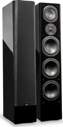 Ηχείο Hi-Fi SVS Prime Pinnacle Σετ 2τμχ Δαπέδου 300W 3 Δρόμων Π20.32xΒ35.3xΥ104.4cm Μαύρο