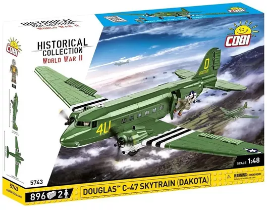 Τουβλάκι Cobi Douglas C-47 Skytrain Dakota για 9+ Ετών 896τμχ.