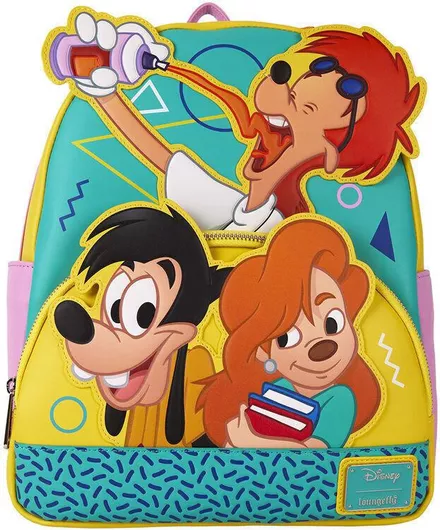 Σχολική Τσάντα Πλάτης Loungefly Disney Movie Goofy Νηπιαγωγείου Πολύχρωμη