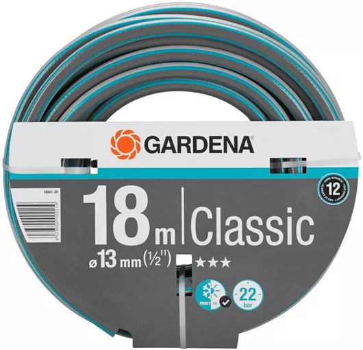 Λάστιχο Ποτίσματος Gardena Classic 1/2" 18m