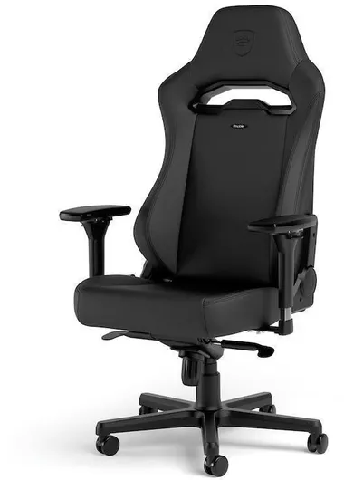 Noblechairs Hero ST Καρέκλα Gaming Δερματίνης με Ρυθμιζόμενα Μπράτσα Μαύρο