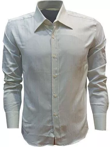 3B GROUPS Ανδρικό Πουκάμισο Ψαροκόκαλο Εκρού Μπεζ Στενή Γραμμή