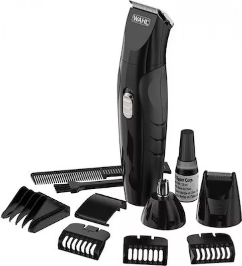 Wahl Professional GroomsMan All In One 9685-016 Σετ Επαναφορτιζόμενης Κουρευτικής Μηχανής Μαύρο 09685-016