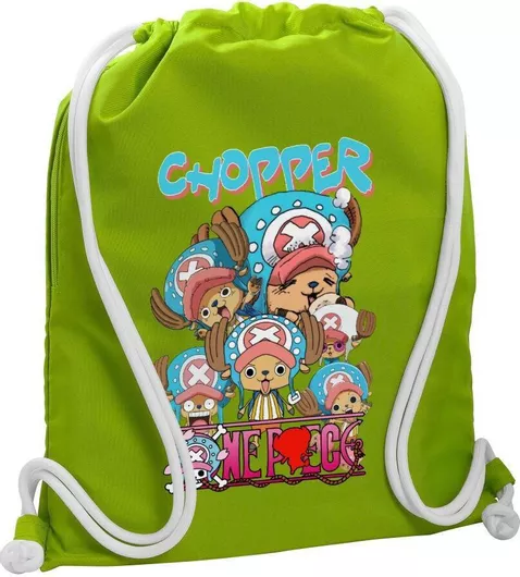 Παιδική Τσάντα Πλάτης Koupakoupa Chopper One Piece 48x40cm Πράσινο
