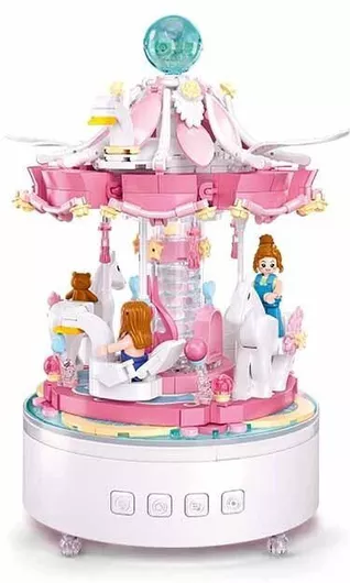 Τουβλάκι Sluban Music Carousel για 14+ Ετών 566τμχ.