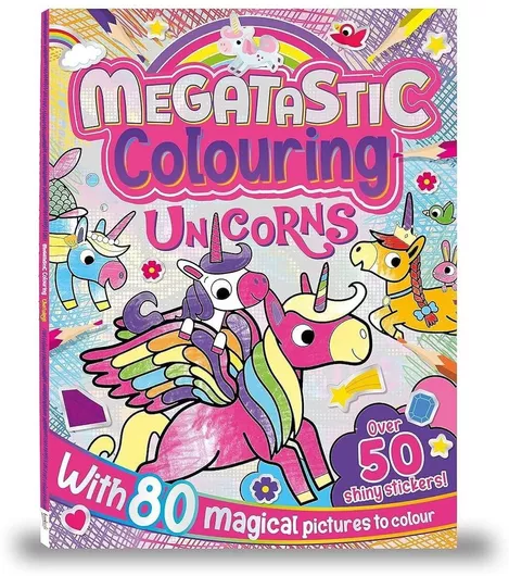Megatastic Colouring Unicorns