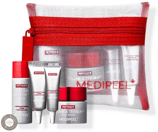 Σετ Περιποίησης Medi Peel Peptide 9 Volume Bio Tox Trial Kit για Αντιγήρανση, Ενυδάτωση & Σύσφιξη 5τμχ.