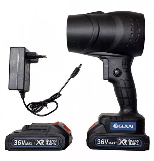 Φυσητήρας Χειρός Επαναφορτιζόμενος με 2 Μπαταρίες