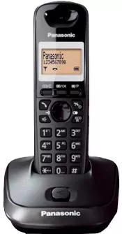 Panasonic KX-TG2511PDT Ασύρματο Τηλέφωνο Metallic Gray