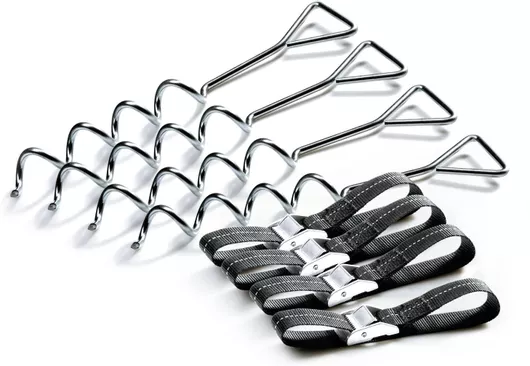 Trampoline Anchor Kit – Heavy Duty Stakes & Straps for Securing Trampolines, Outdoor Play Equipment & Accessories
