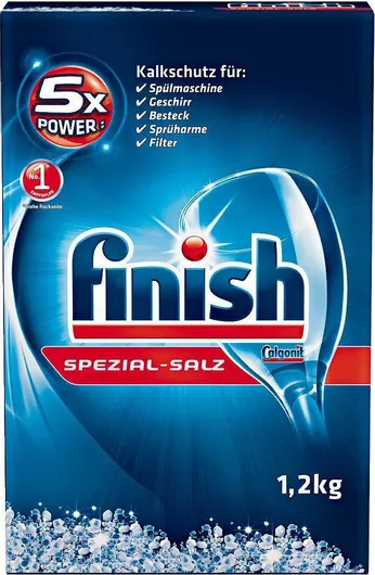 Αλάτι Πλυντηρίου Πιάτων Finish σε Σκόνη 1.2kg