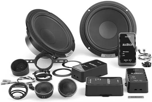 Σετ Ηχεία Αυτοκινήτου Audison AVK 6S II Διαιρούμενα 6.5" με 100W RMS Woofer