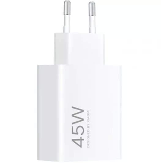 Xiaomi Φορτιστής Χωρίς Καλώδιο με Θύρα USB-A 45W Λευκός Turbo Charging
