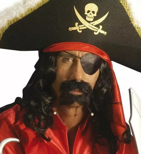 Αποκριάτικο Αξεσουάρ με Θέμα Πειρατές Κουρσάροι από Πλαστικό