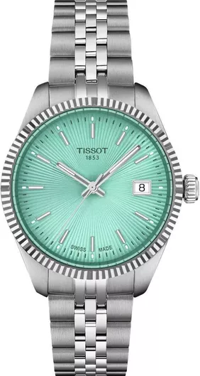 Γυναικείο Ρολόι Tissot T-classic με Ασημί Μεταλλικό Μπρασελέ