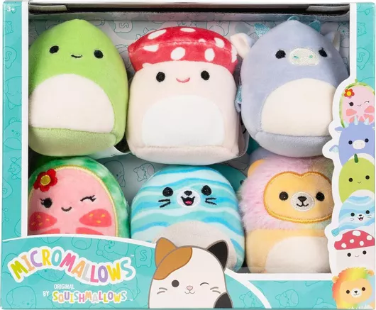 Squishmallows Original Micromallows 6-pack 6cm Sqmm0010
