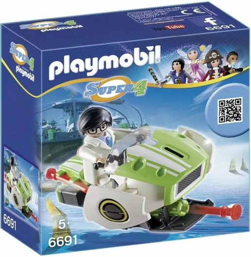 Playmobil Super4 Skyjet για 5 ετών