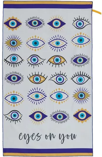 Palamaiki Πετσέτα Σώματος Microfiber Πολύχρωμη 90x160cm