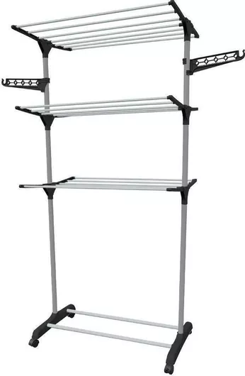 Απλώστρα Promis Verona Πτυσσόμενη Δαπέδου από Μέταλλο με Μήκος Απλώματος 16m