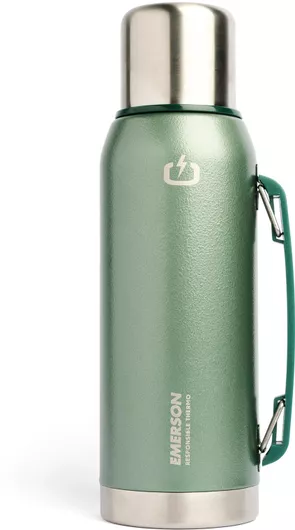 Μπουκάλι Θερμός Emerson Πράσινο 1lt