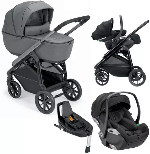 Καρότσι Μωρού Cam Modus Duo Ρυθμιζόμενο 3 σε 1 Kατάλληλο για Nεογέννητο Col.603 Anthracite 13.4kg
