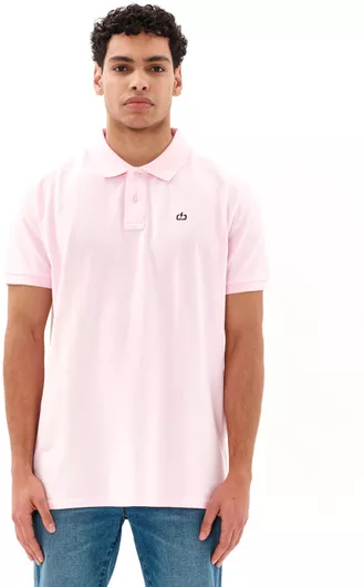 Emerson Κοντομανικη Ανδρικη Μπλουζα Polo Ροζ