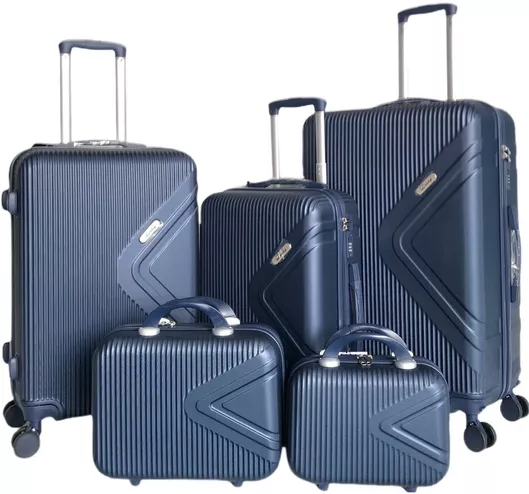 Βαλίτσες Felbags Σετ 5τμχ Μεγάλη/Μεσαία/Καμπίνας  Μπλε