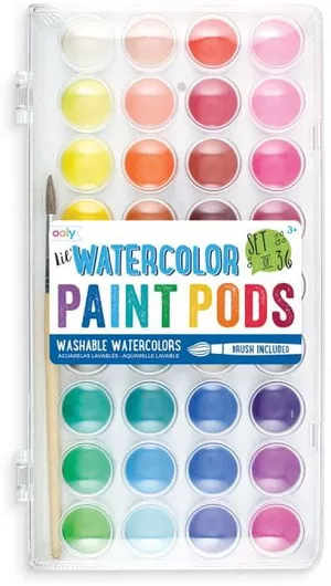 Νερομπογιές Ooly Watercolor Paint Pods Πολύχρωμο