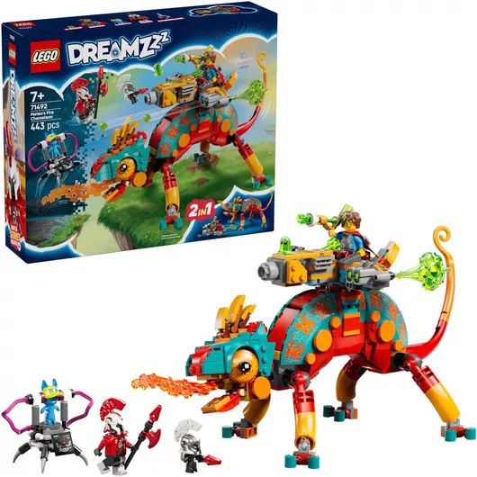 Lego DREAMZzz Mateo's Fire Chameleon για 7+ Ετών 443τμχ. 71454
