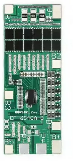 BW-6S40A 6S BMS 18650 Lithium Battery Charger Protection Board