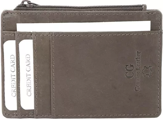 Ανδρικό Πορτοφόλι Ginis 5139 Δερμάτινο Καρτών Καφέ